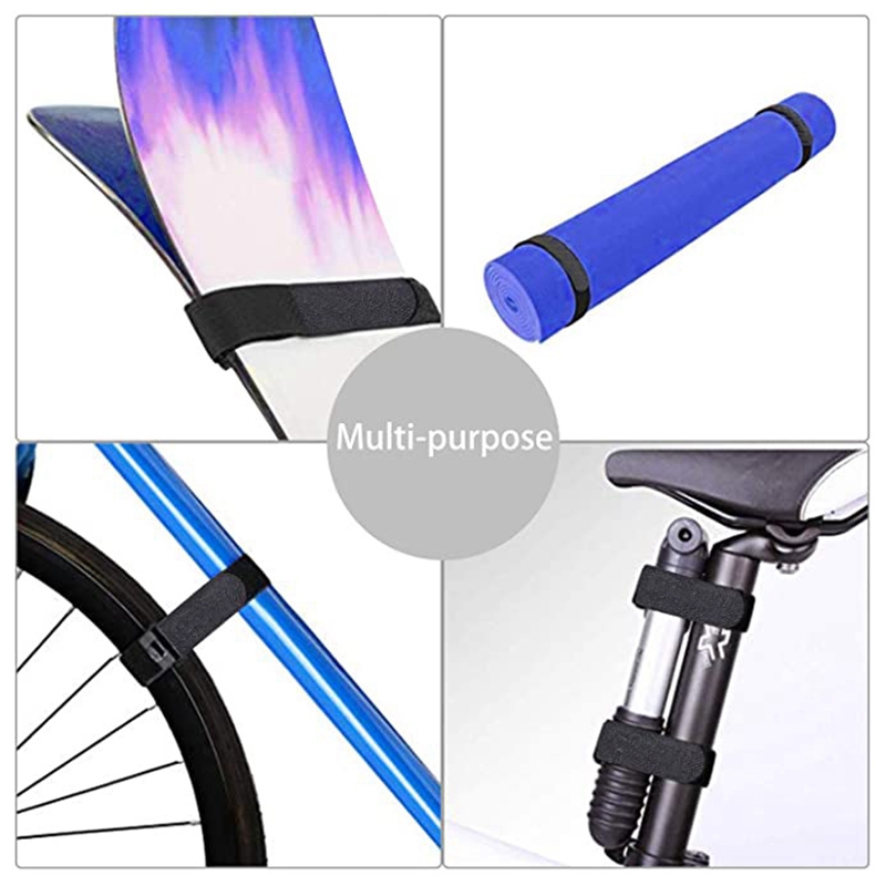 10 Stks/pak Bike Rack Bandjes Fiets Vervoer Wiel Rack Stabilisator Bandjes Beveiligen Fasten Tape Bands Singels