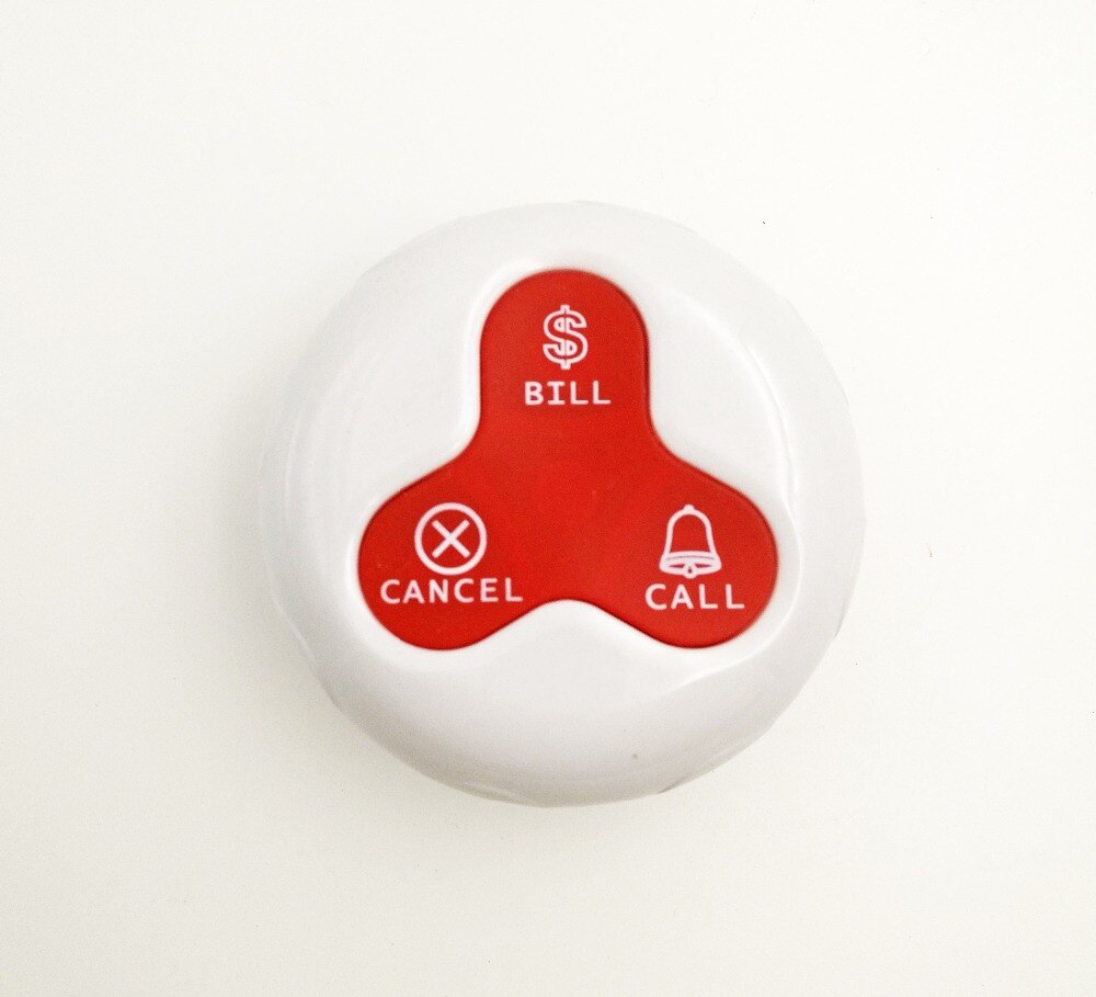 Ycall 433.92MHz Call Button Tabel Buzzer Calling Bell Service Beeper