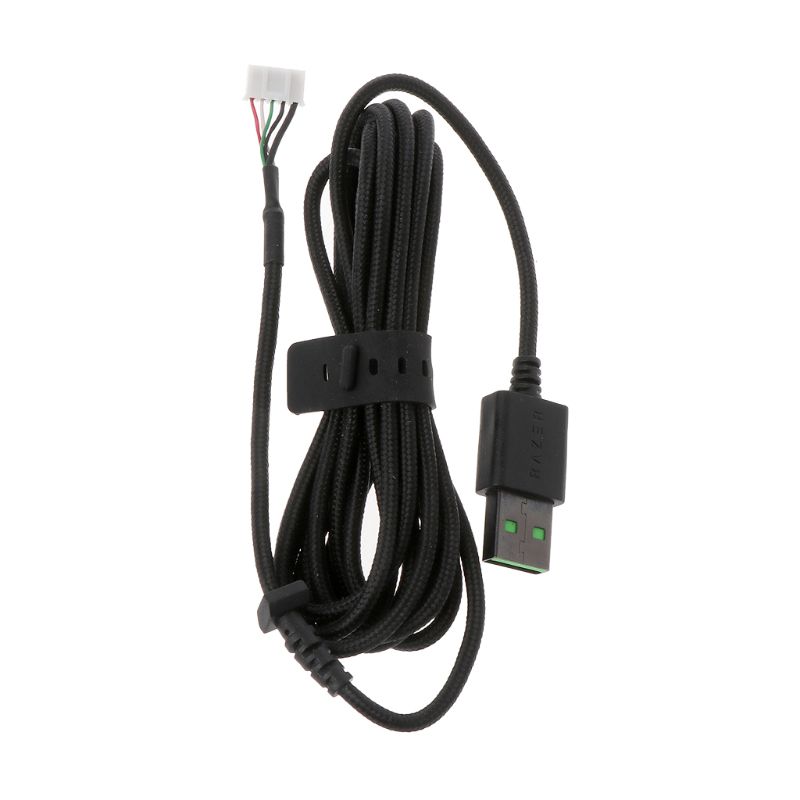 Duurzaam Nylon Gevlochten Lijn Usb Muis Kabel Vervanging Draad Voor Razer Deathadder Elite Bedrade Gaming Muis