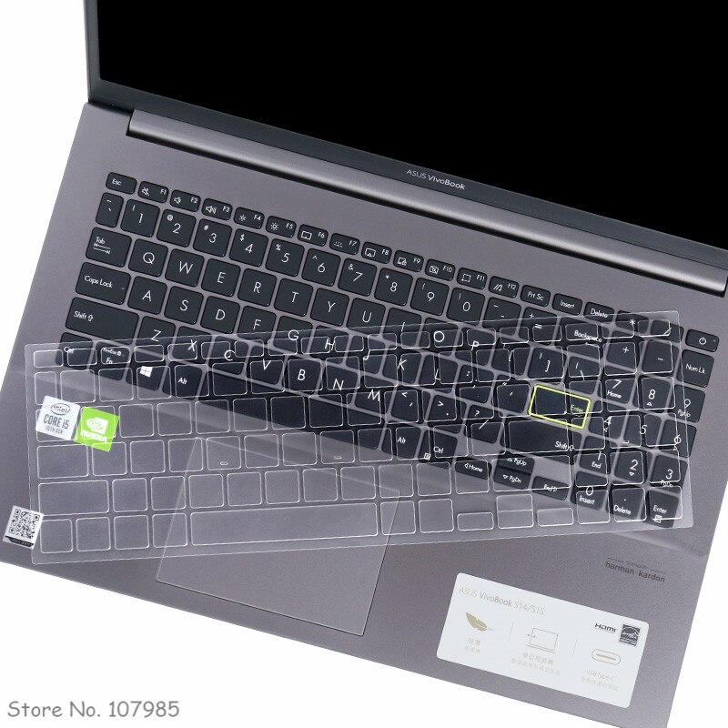 Siliconen Clear Tpu Laptop Keyboard Cover Protector Voor Asus Zenbook Pro 15 Oled UX535L UX535LI UX535LH UX535 Li UX535 15.6 inch: TPU Transparent