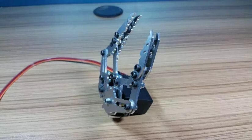 Arm Houder Aluminium Grijper Hand Metalen Robot Klauw Met MG996r Servo Voor Arduino Diy Project Stem Speelgoed Delen