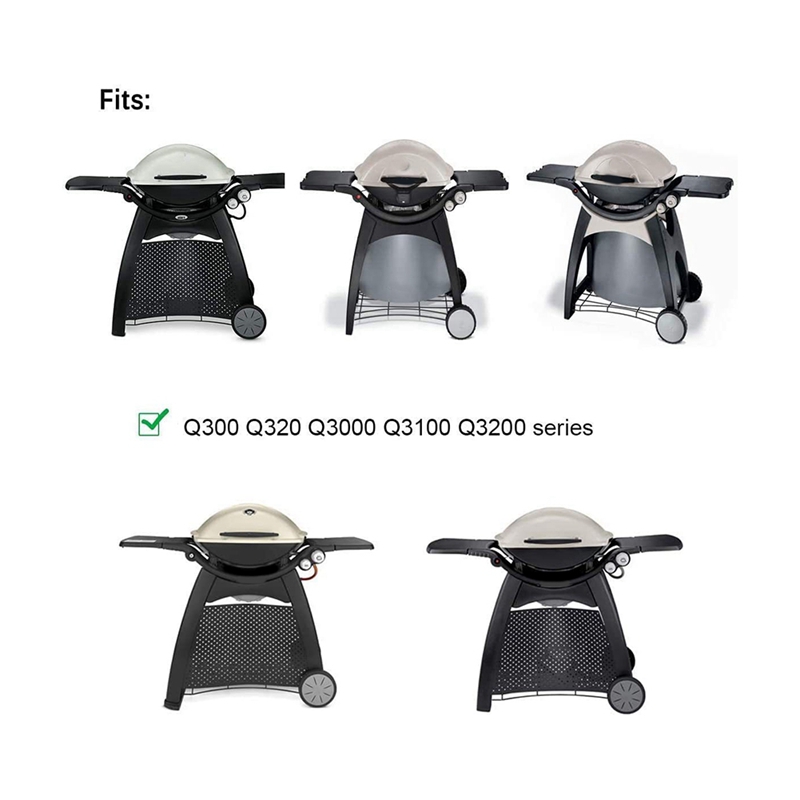 Stainless Steel Grill Burner Tube 65032 Replace Parts For Weber Q300 Q320 Q3200 Series Gas Grill