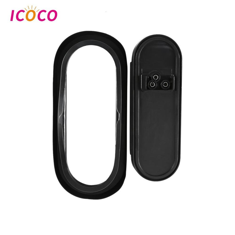 2PCS Red Oval Sealed LED Turn Signal and Parking Light Kit For Truck Trailer Turn Stop And Tail Light Waterproof