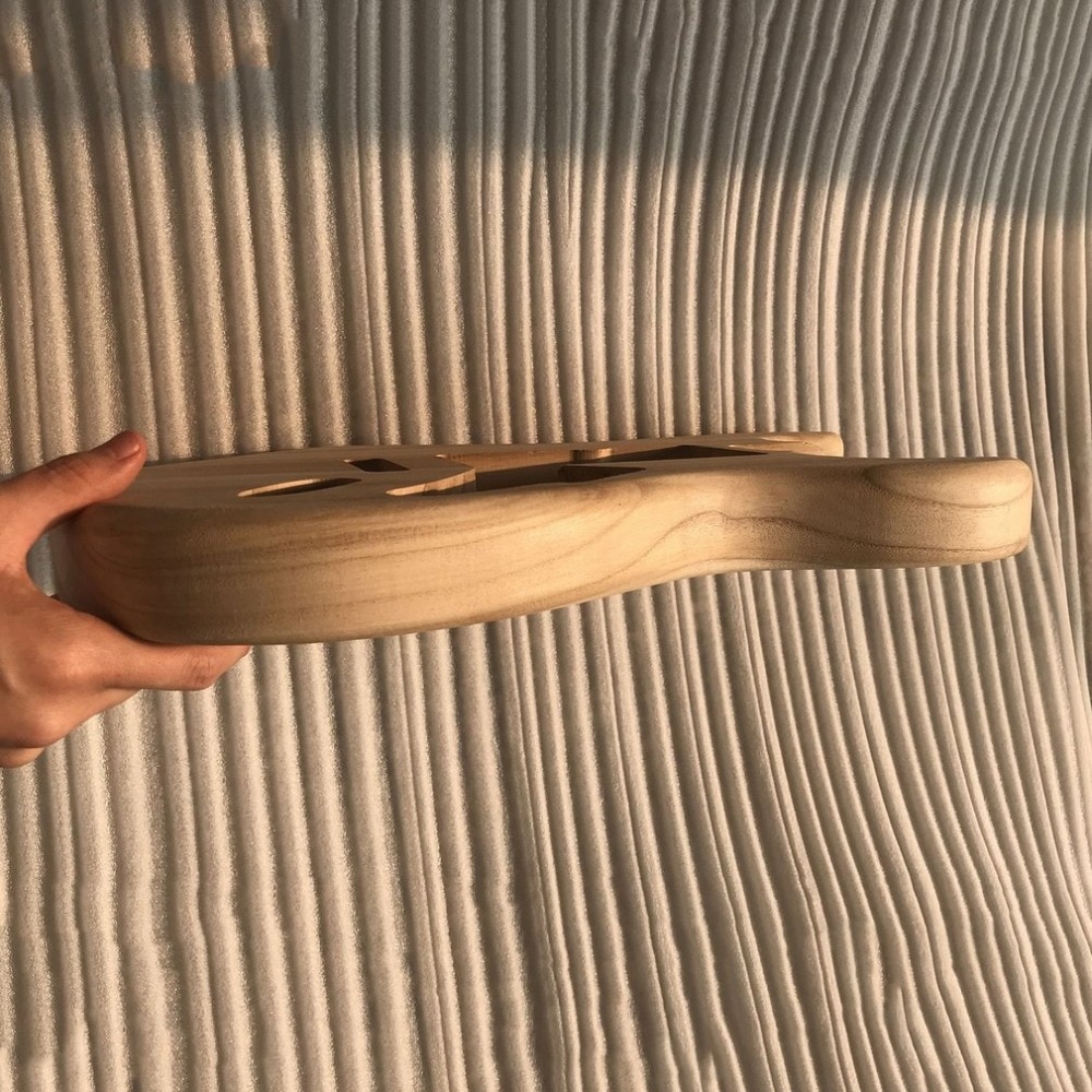 Unfinished DIY Guitar Body Maple Body For ST Style Guitar ST electric guitar body alderwood guitar DIY Accessories