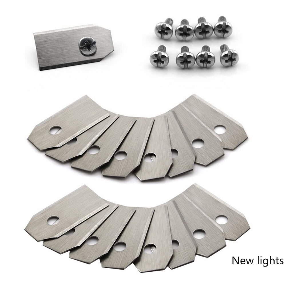 30 pcs Trimmer Blade Lawn Mower Grass Replacement Trimmer Cutter Piece For Husqvarna Automower Gardena Robotic Lawnmower