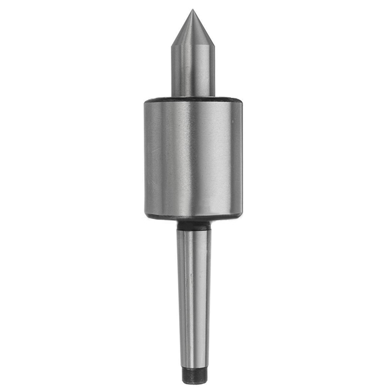 MT1 de precisión en Directo Centro Cono Morse Triple Acero de cojinete de Arbor máquina giratoria herramienta para torneado de alta velocidad trabajo CNC