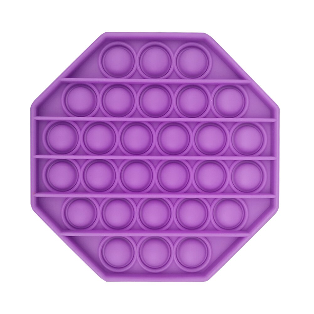 Push Bubble Fidget Spielzeug - Autismus Spezialbedarf Stressabbau - Fokusverbesserer - Weiches Quetschspielzeug: 04