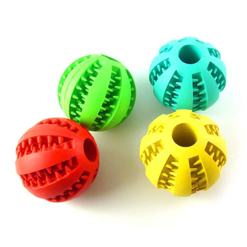 5/7 cm Hund Spielzeug Interaktive Gummi Bälle Haustier Hund Katze Welpen ElasticityTeeth Ball Hund Kauen Spielzeug Zahn Reinigung Bälle Spielzeug für Hunde