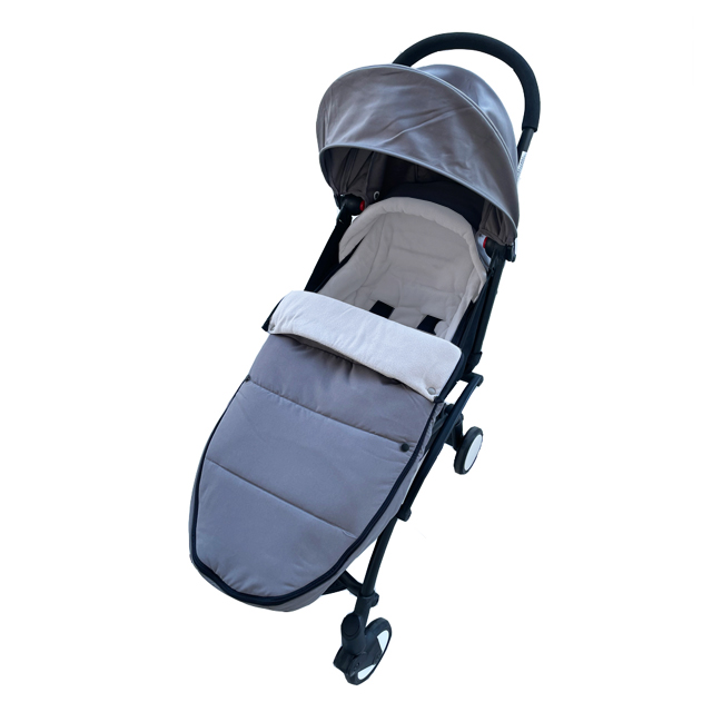 Universele kinderwagens Voetenzak, kinderwagenaccessoire Compatibel met Babyzen YOYO, YOYO2 en YOYO3 kinderwagens - Zachte voering en stof: Zilver