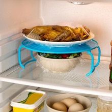 4 In 1 Microwave Plastic Stand Shelf Mini Heating Food Tray Cooling Rack Multifunction Kitchen Tool TUE88