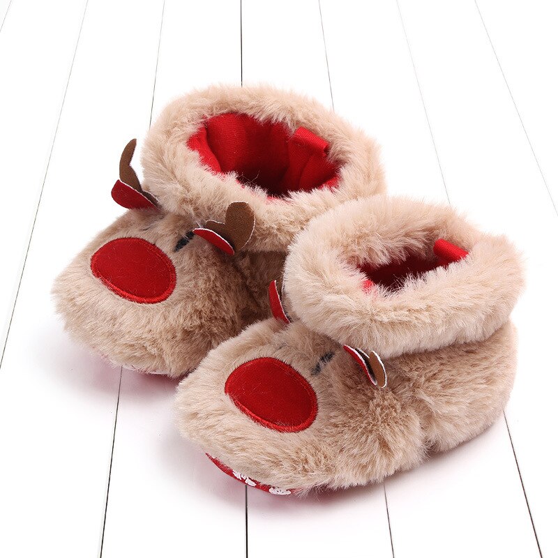 neue Winter Ufer Für Baby Mädchen Jungen Schnee BootsSoft Sohle Anti-Unterhose Krippe Schuhe Winter Warme Juwelütliche Bowknot booties