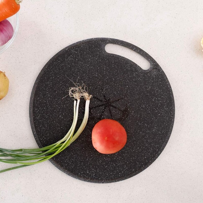 Cutting Board Plastic Kitchen Cutting Board Round Grandado