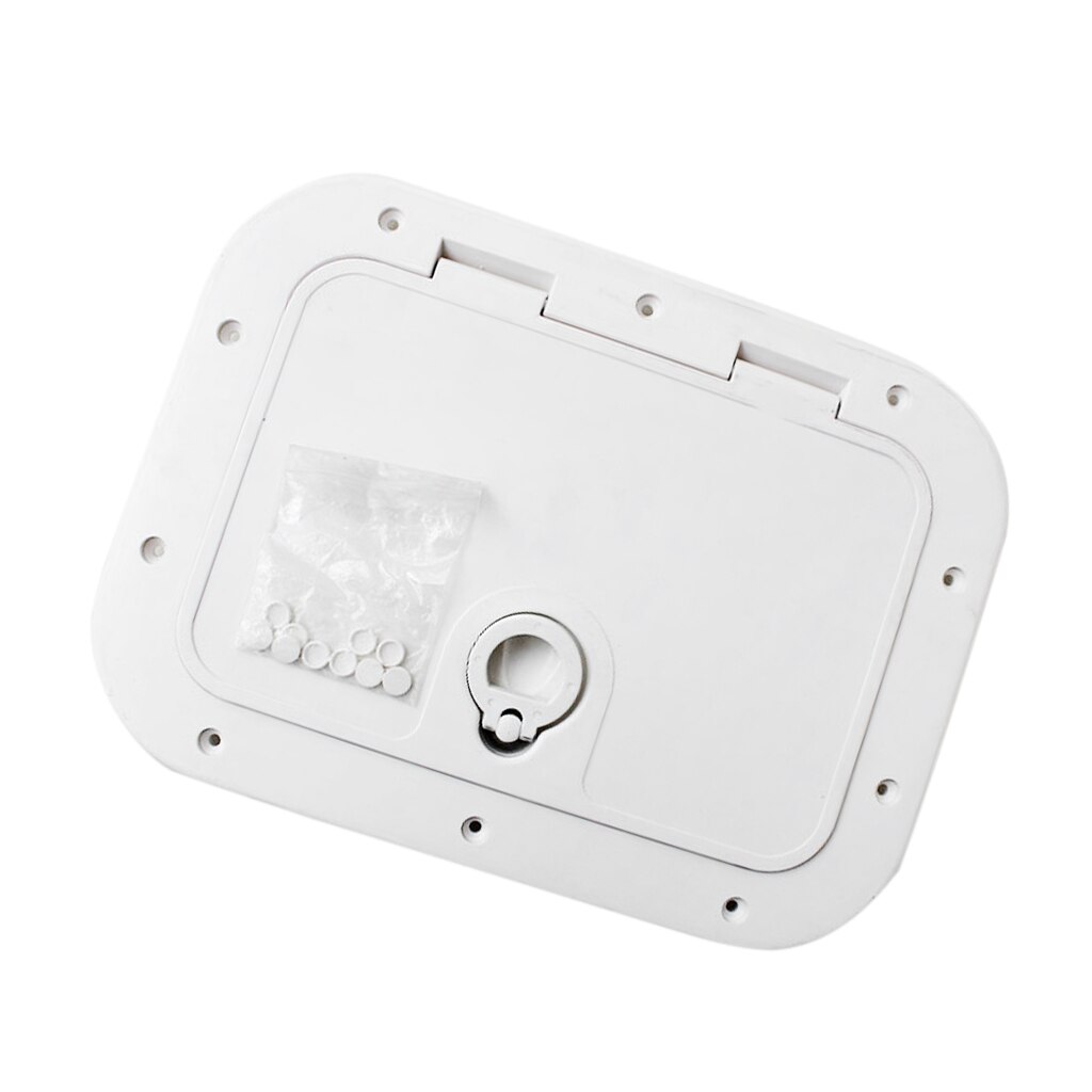 Marine Deck Plate Inspection Hatch Plastic Access Boat RV 375x280mm