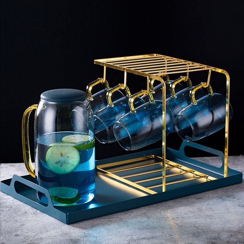 Portavasos de acero inoxidable 304, soporte para tazas y tazas