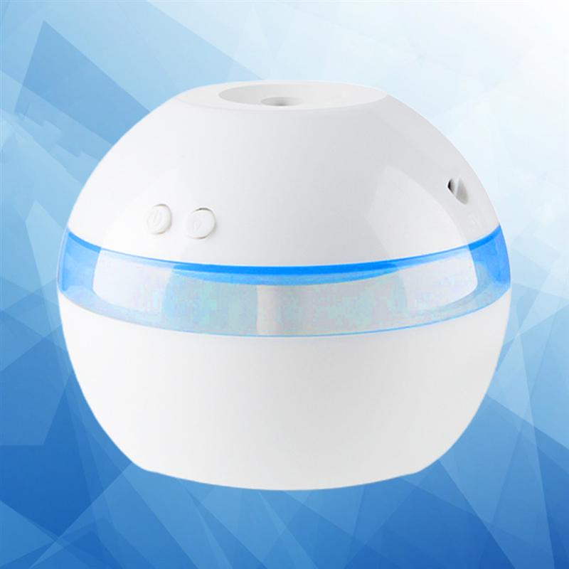 Humidificador de carga USB de decoración del hogar Mini difusor de Aroma silencioso purificador de aire portátil humidificador de niebla blanco A4
