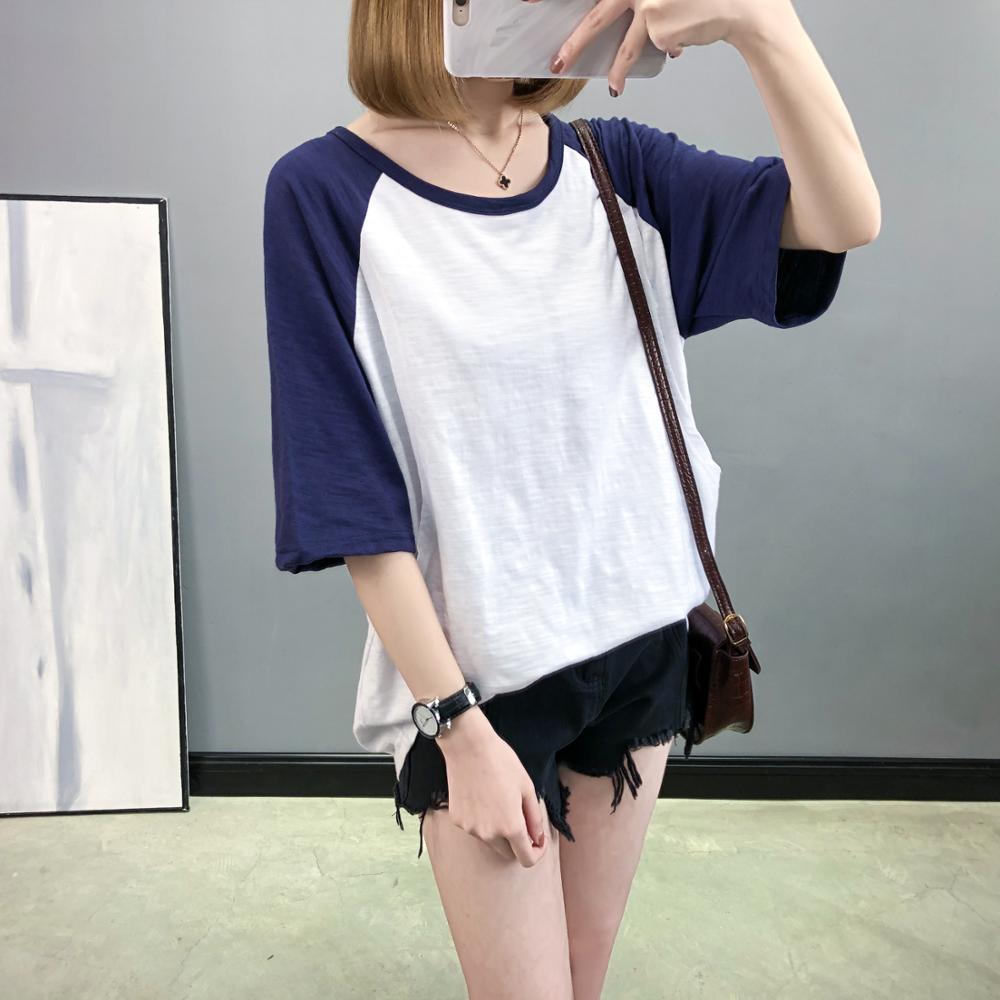 Bamboo Cotton Postpartum Nurse T-shirt Summer Pregnant Women Clothes Maternity Clothes 3906