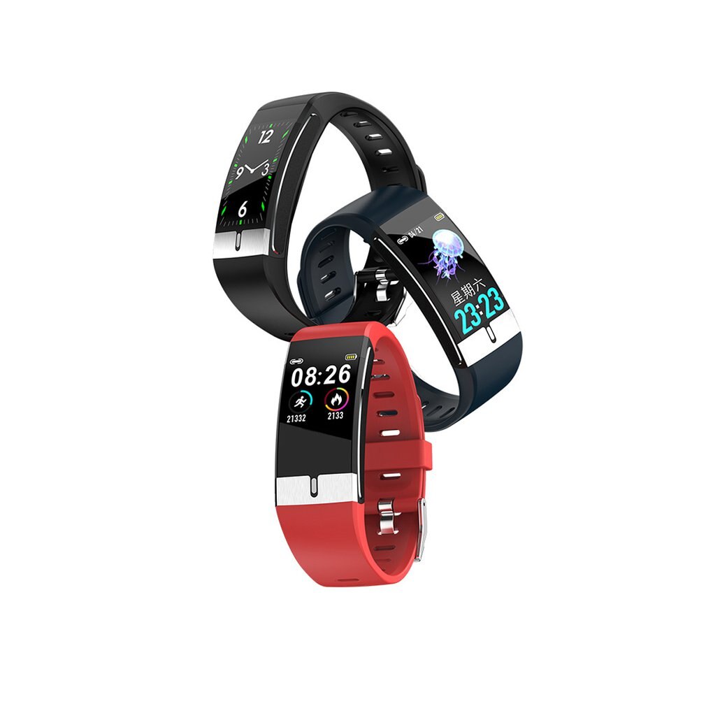 E66 Smart Bracelet Ecg + Ppg Test Bracelet Health Monitor Smart Watch Temperature Measurement Bracelet