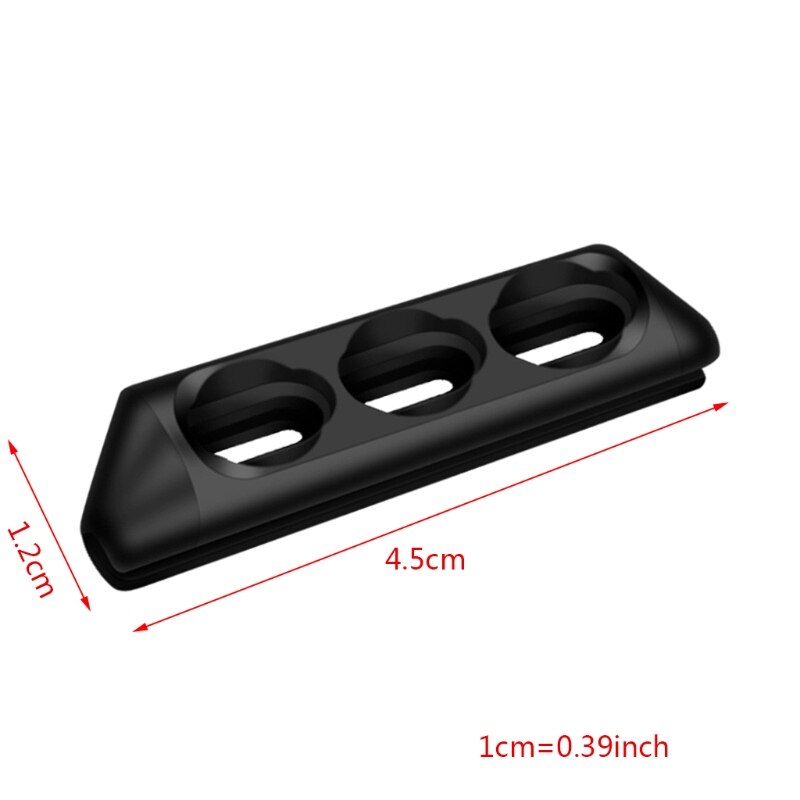 Organizador de Cables de 3 pines y 540 °, caja de almacenamiento de cabeza magnética para micro-usb tipo-c, enchufe 24BB