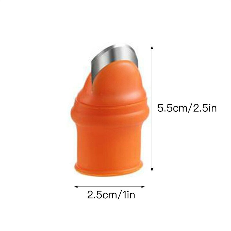 Protège-doigts en Silicone avec lame, couteau de jardin en Silicone, coupe-doigt universel, outil de jardinage pour légumes