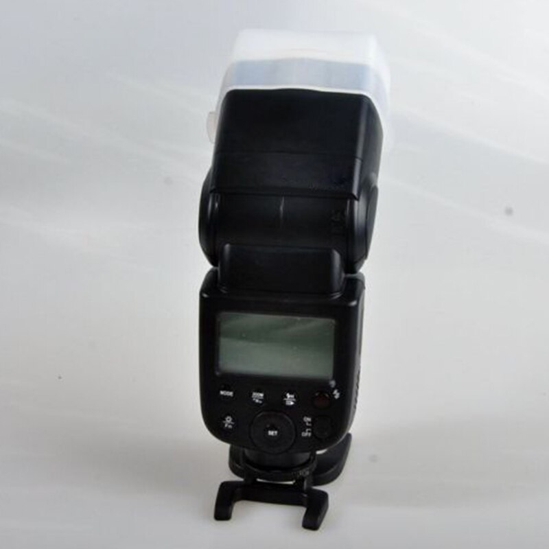 Durable Bounce Flash Diffuser for Canon 580EX II Godox V850 V860 Yongnuo YN-560 II YN565