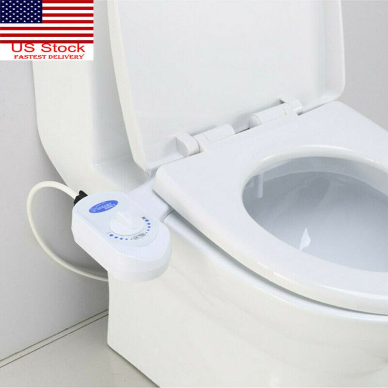 Dual Nozzle Mechanical Bidet Water Spray Pressure Temperature Hygienic Washing Adjustable Toilet And Cold Antibacterial