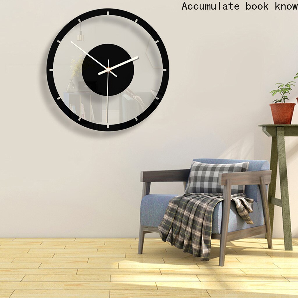 Numer 3D Watch Acrylic Mirrored Digital Wall Clock For Living Room Modern DIY Home Decor gothic room decor