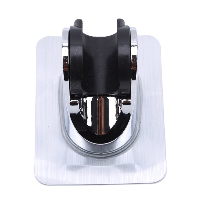 Regolabile auto-adesivo Palmare Plactis Lucido Soffione titolare Fissato Al Muro Bagno Doccia Staffa di Supporto