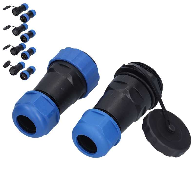 Waterproof Aviation Cable Connector Socket Aviation Plug Socket Firm Connection Solid Pin for Electronic Equipment