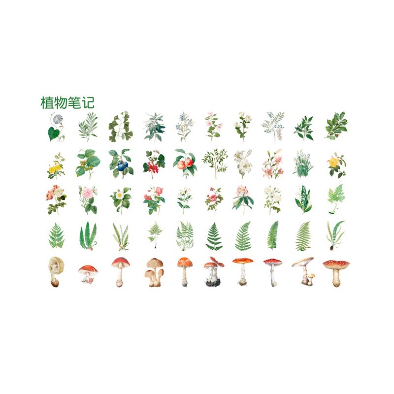 50 Stks/pak Jaar Oude Serie Zwavelzuur Papier Sticker Zak Diy Decoratieve Afdichting Esthetische Stickers Scrapbooking Briefpapier