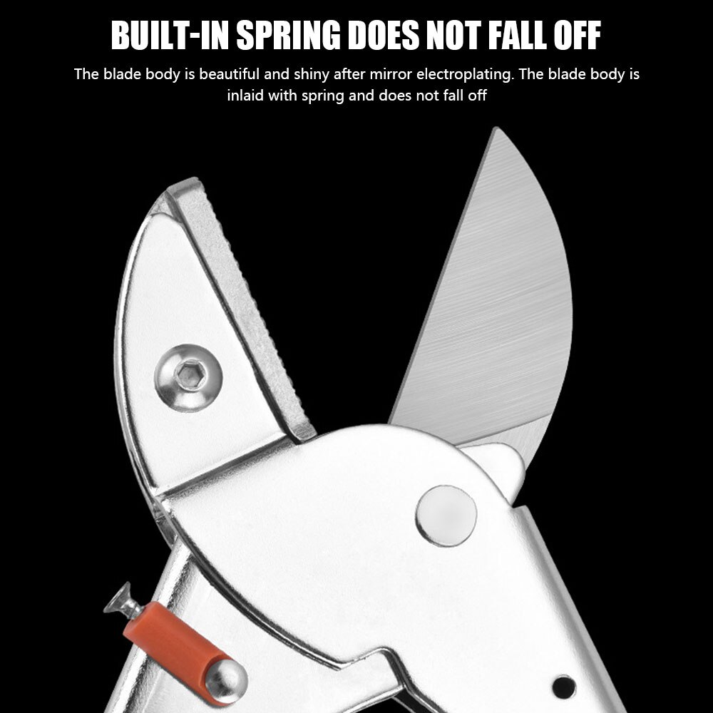 Tijeras de podar profesionales con mangos ergonómicos, tijeras de podar para jardinería, cortadores de bonsái, herramientas manuales de jardinería, 1 pieza