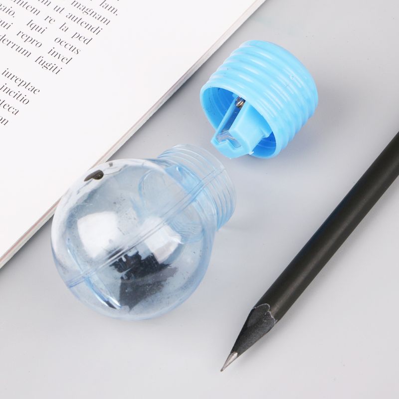 Mini ampoule mécanique taille-crayon papeterie bureau étudiant fournitures scolaires enfants
