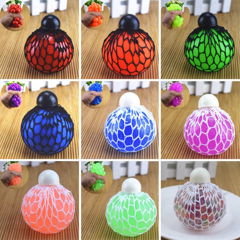 Anti Stress Druif Ballen Ontluchting Ballen Squeeze Stress Reliever Speelgoed Funny Gadgets YH-17