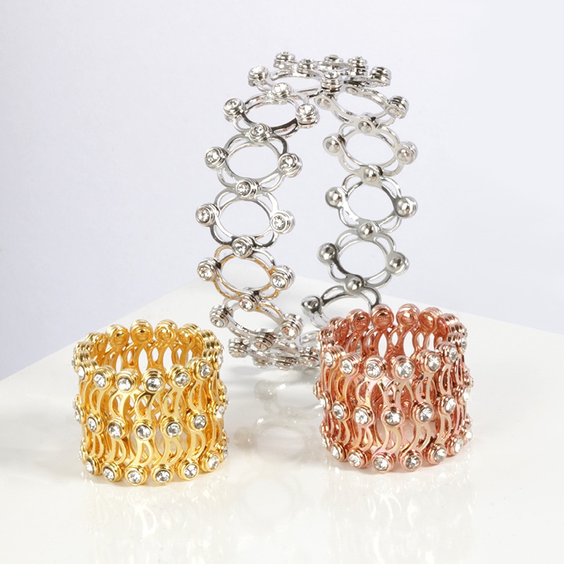 Wonderlife 2 i 1 magi ringe armbånd teleskopiske ringetone bytt armbånd smykker kjæreste smykker
