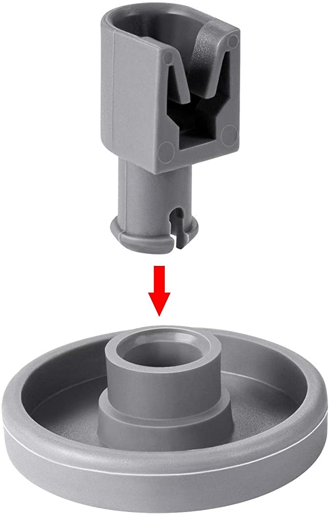 8PCS Dishwasher Basket Wheel for Aeg Favorit Privileg Zanussi Dish Washer Spare Parts Accessories