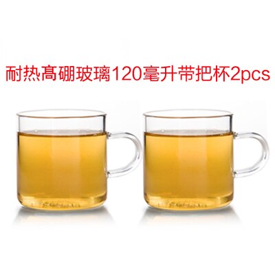 Genuine glass teapot tea kettle 500ML detachable tea pot Press this button to filter the tea: 120ml cup 2pcs
