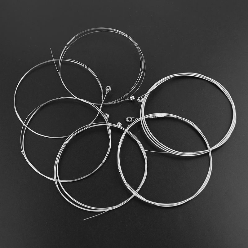 6pcs E104 Electric Guitar Strings 008-038 Plated Steel Core Nickel Alloy Wound D0LB