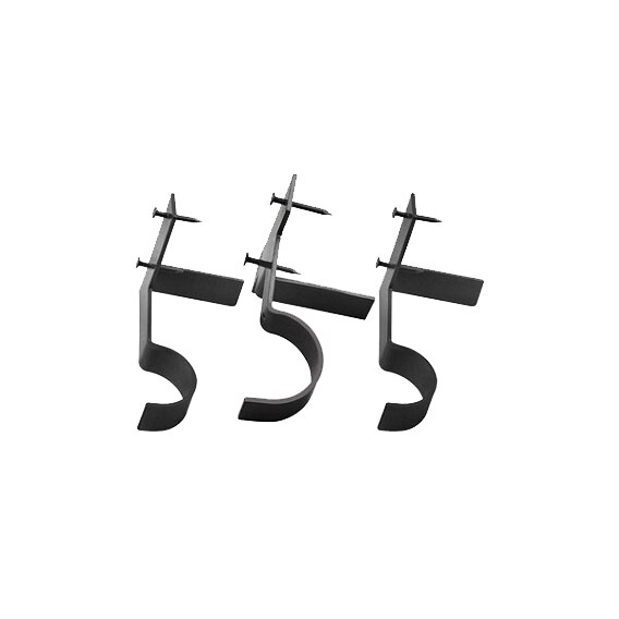 Double Hang Curtain Rod Bracket Into Window Frame Curtain Rod Brackets: Number 4