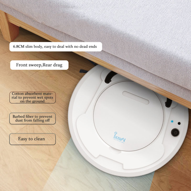 Intelligent Robot Vacuum Cleaner Home Charging Automatic Induction Cleaning Machine Dust Sweeping Mopping Three-in-one