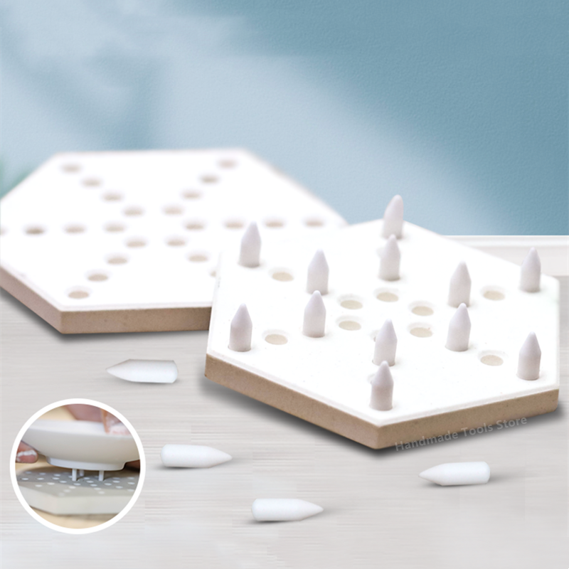 Ceramic Refractory Pad Support Nail Kiln Tools High Temperature Resistant Material Pottery Tools Clay Small Object Firing Tool
