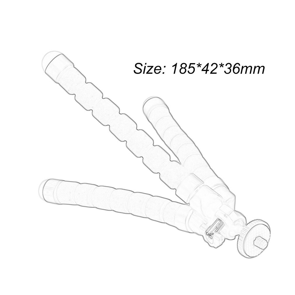 Draagbare Statief Mini Flexibele Spons Octopus Statief Buigbare Mobiele Telefoon Stand Camera Fotografie Statief Stand Base