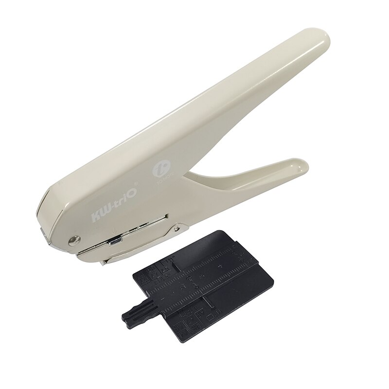 Pince perforatrice créative type champignon pour H Planner, fournitures scolaires, papeterie, DIY,: 1 Pcs Beige