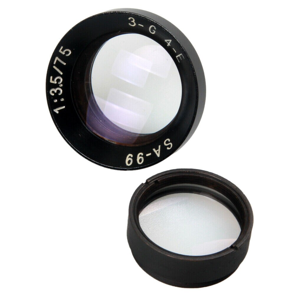 Replacement Tessar Lens 75mm f/3.5 For Seagull HAIOU 4A 4B 4C 120 TLR Camera