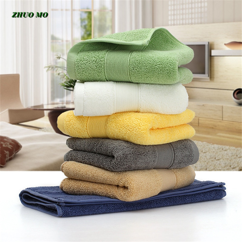 Toallas de algodón egipcio para el baño, toalla deportiva de Color sólido para el hogar, Hotel de 5 estrellas, , 36x76cm, para parejas, Uds.