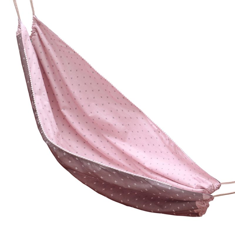 freundlicher Hängematte Schaukel drinnen draussen Hängenden Korb freundlicher Hängen Tuch Tasche Stuhl Baby Hause Karikatur Hängematte Schaukeln: überqueren-Rosa
