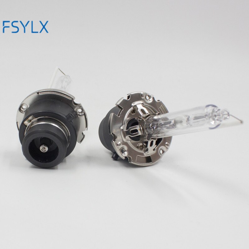Fsylx  d2s glödlampa gömd xenonlampa  d2s metallbottenlampa ersättning för bilstrålkastarbelysning 35w 4300k 5000k 6000k 8000k 12v