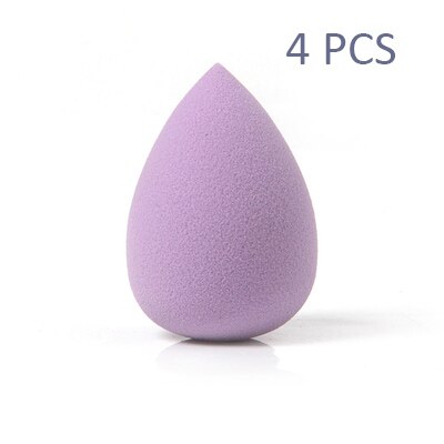 Makeup Sponge Beauty Tools Powder Puff Cosmetic Puff Blender Make Up Tools Cosmetic puff With Storage Box: 4 pcs waterdrop