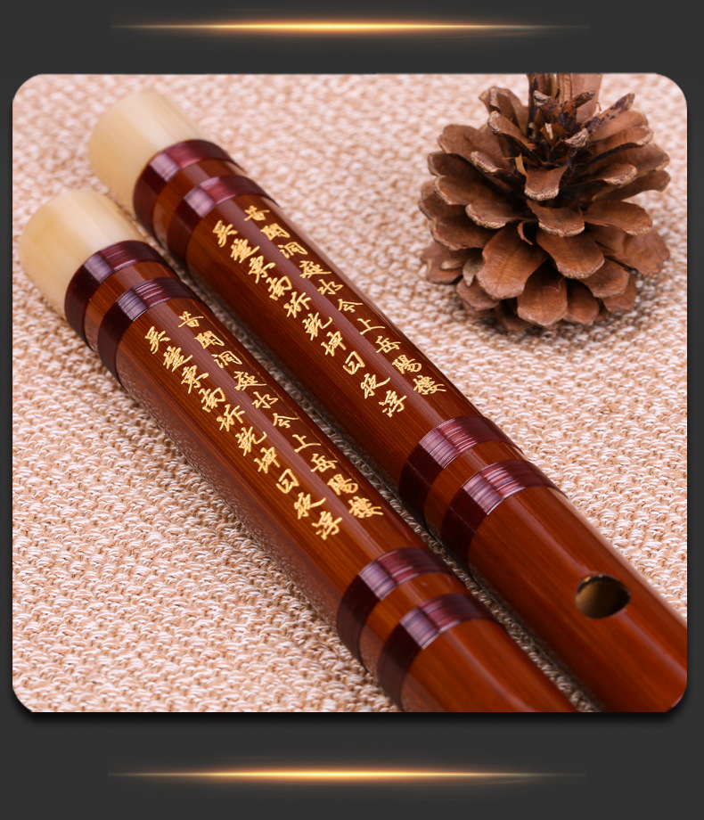 Bamboo Flute Woodwind Flutes Musical instruments C D E F G Key Chinese dizi Transversal Flauta