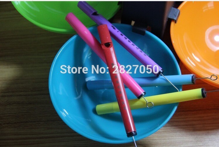 Instrument imitasjon fuglelyd musikalsk leke 13cm mini plast fuglefløyte pedagogiske leker for barn jul