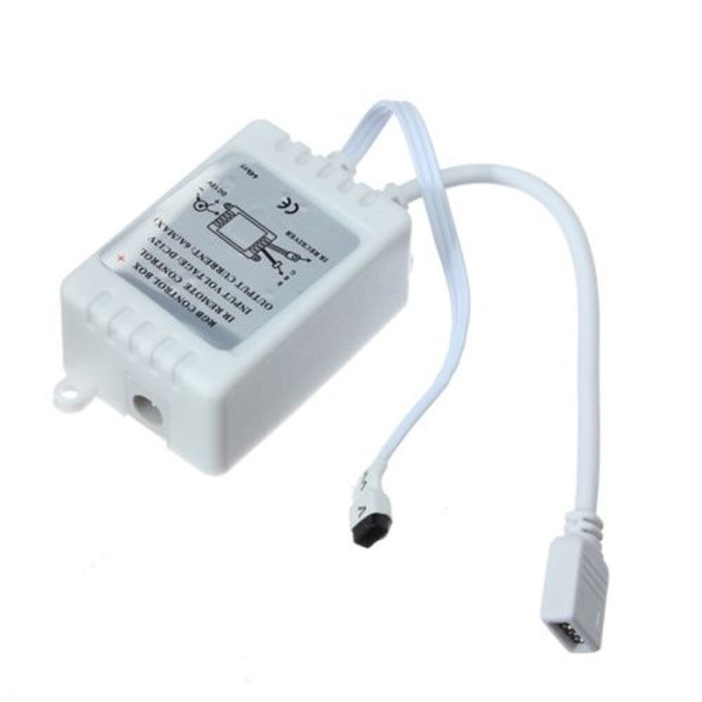 5M RGB 3528 300 Led SMD Flexible Light Strip Lamp+44 key IR Remote Controller Self-adhesive High Reliability Intensity 2.24