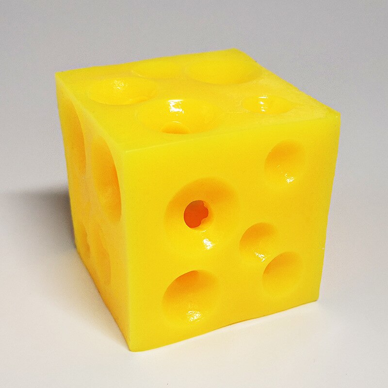 Mouse and Cheese Toy Sloth Hide and Seek Stress Relief Toy 2 Squishable Figures And Cheese Block Stress Busting Fidget Toys